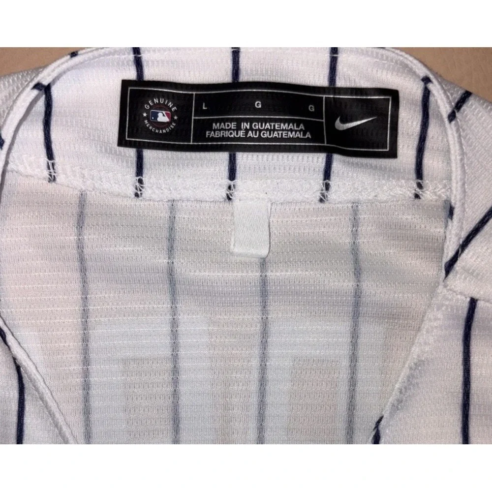 Nike Authentic New York Yankees Gleyber Torres #25 Baseball Jersey Pinstripe